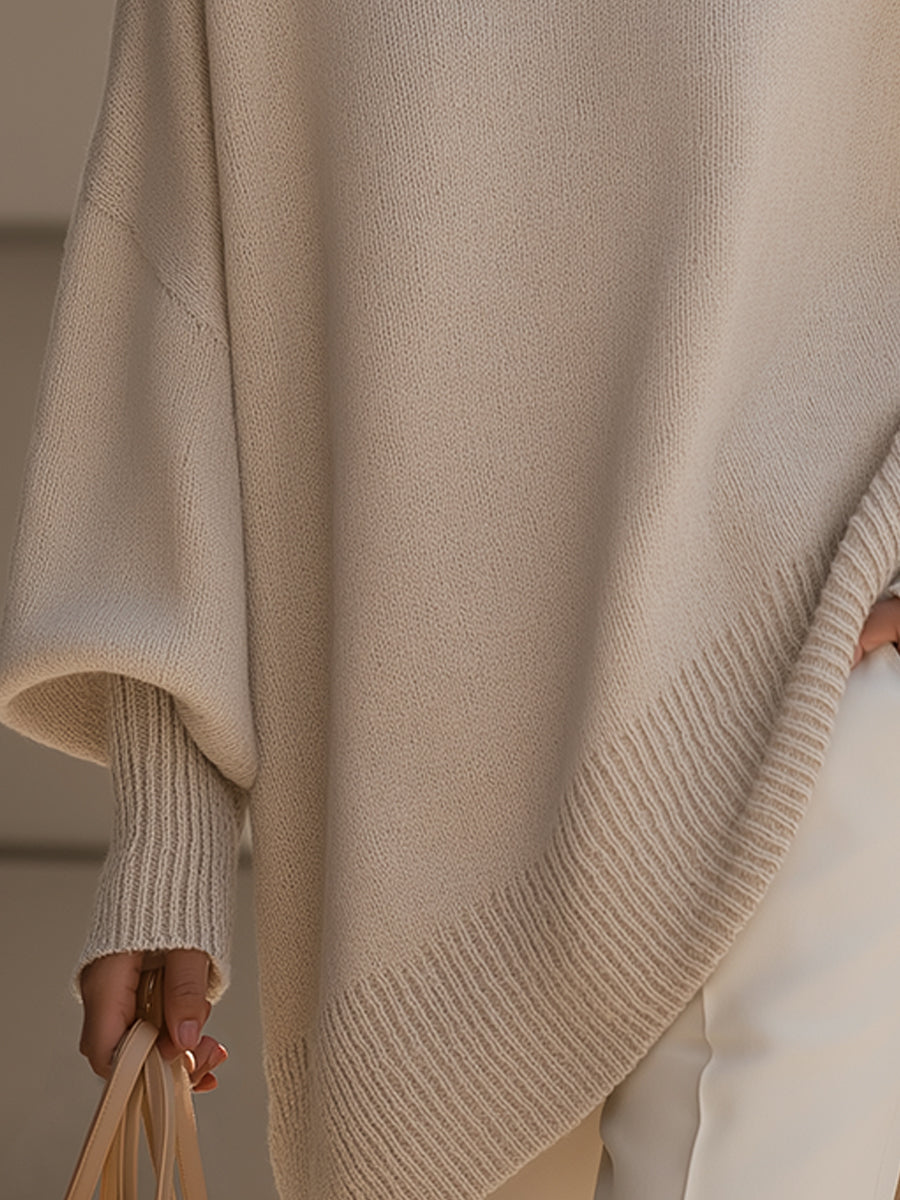 Emma | Verfijnde Gemengde Wol Sweater