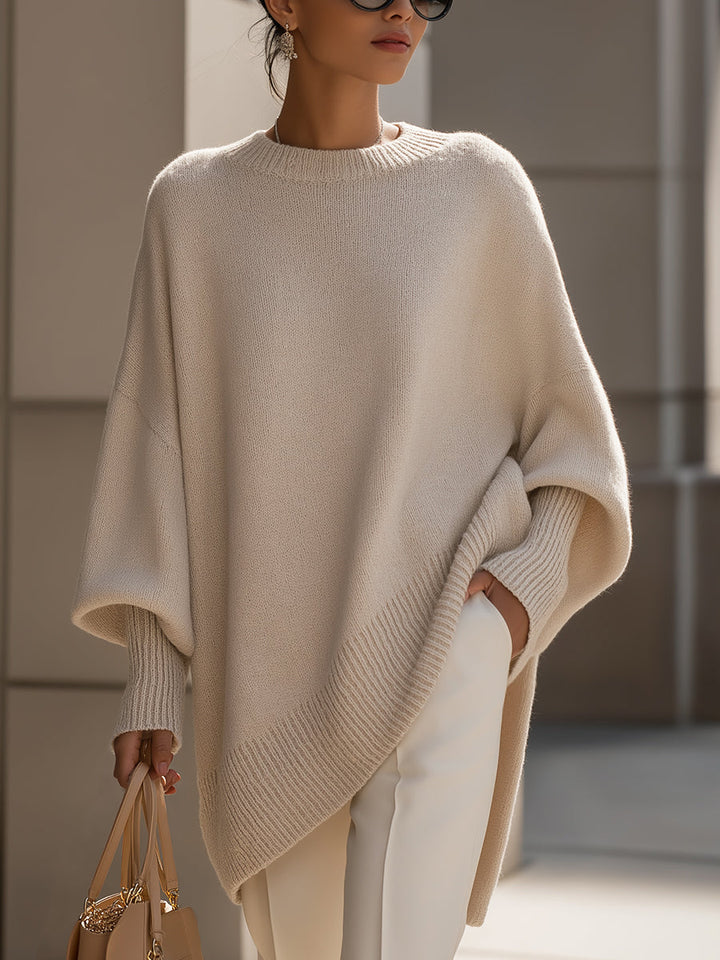 NATALIE – ASYMMETRISCHE COZY OVERSIZED TRUI