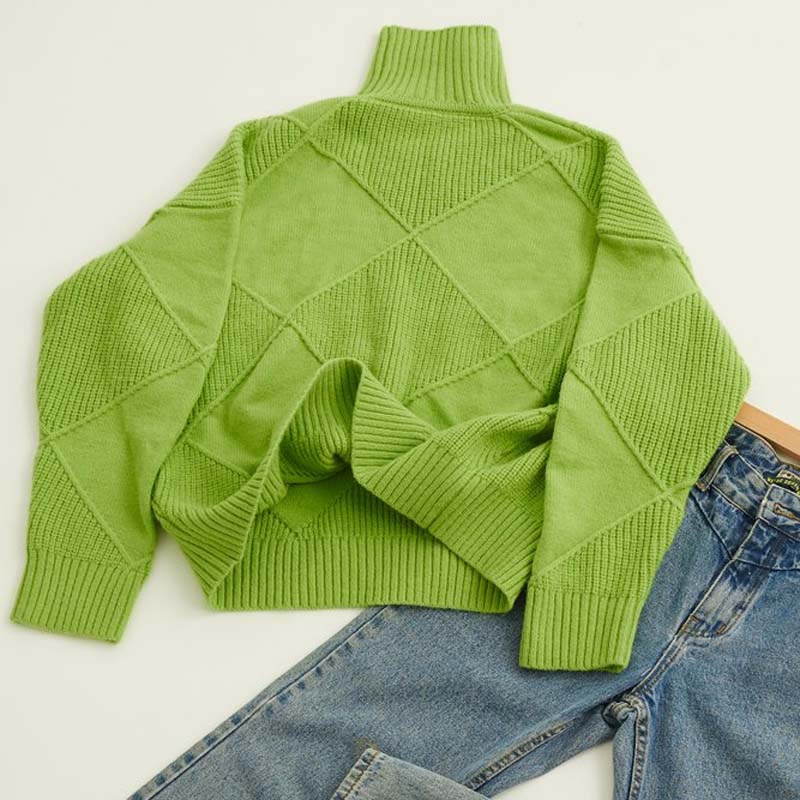 Charlotte – Stijlvolle High-Neck Pullover