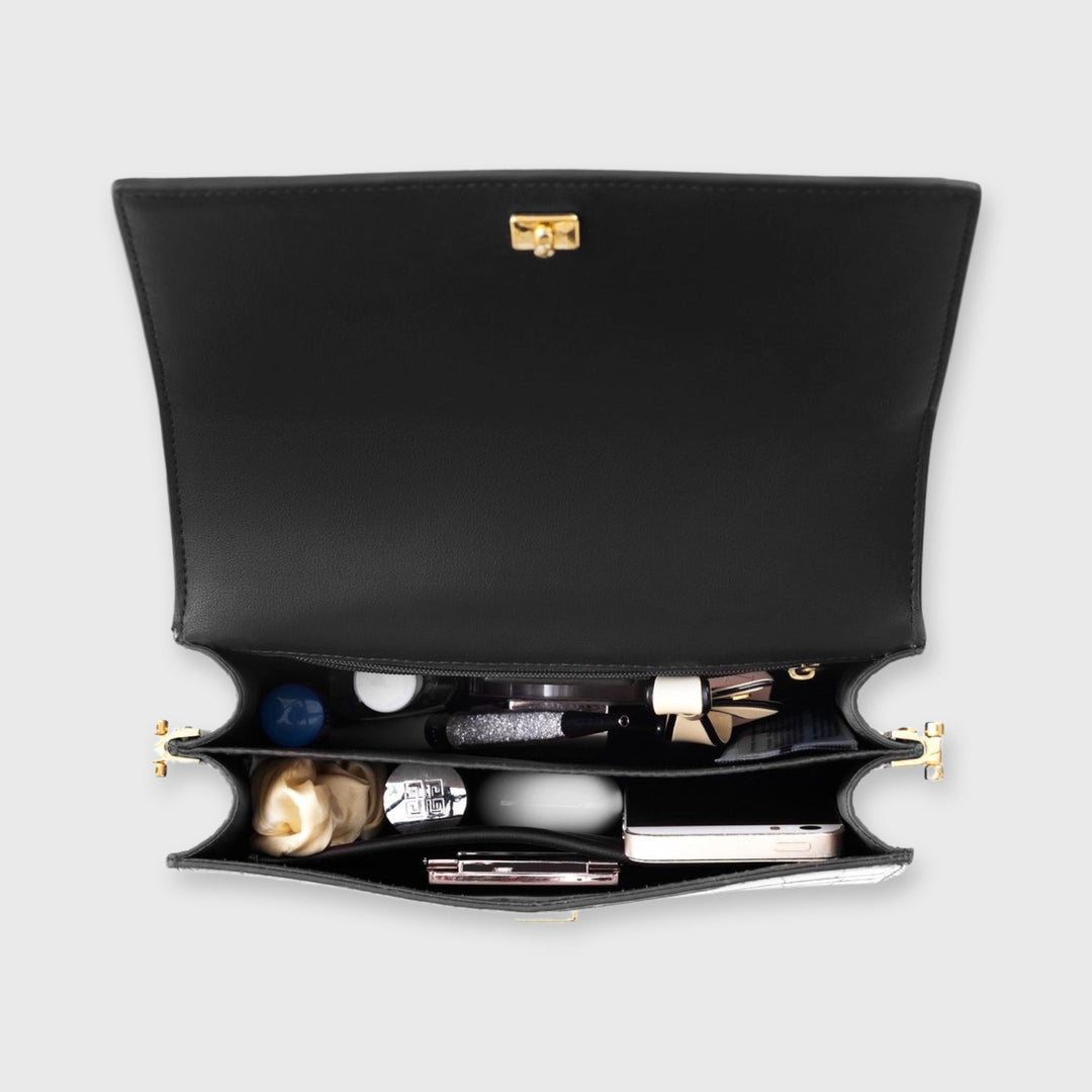 Miriam | Dames crossbody tas met krokodillenstructuur en verstelbare band