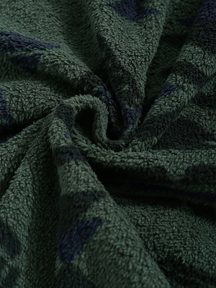 Carmen | Geprinte Zip-Up Jas