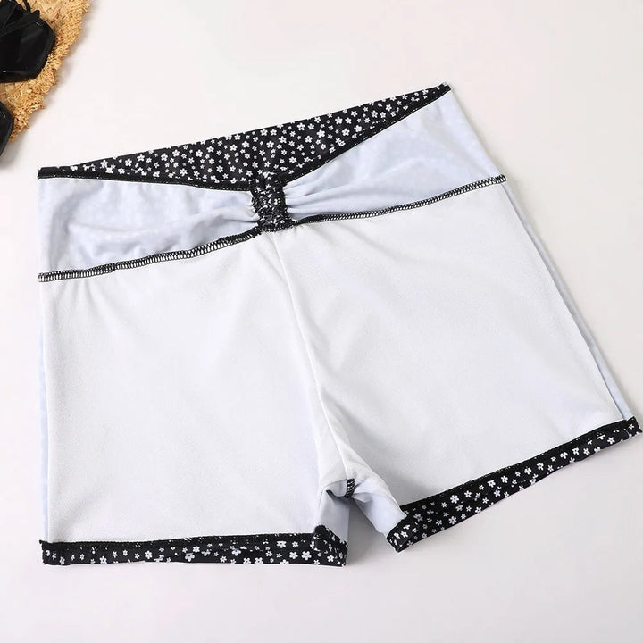 Kira | Dames bikini met hoge taille en print