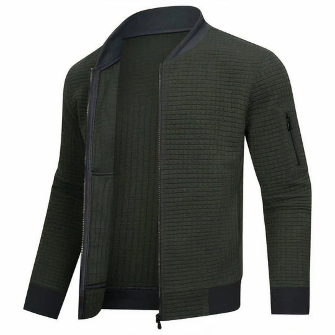 Heren Monochrome Check Bomberjack