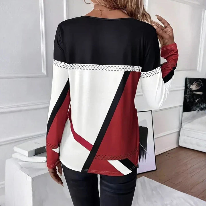 Tine - Stijlvol lange mouwenshirt