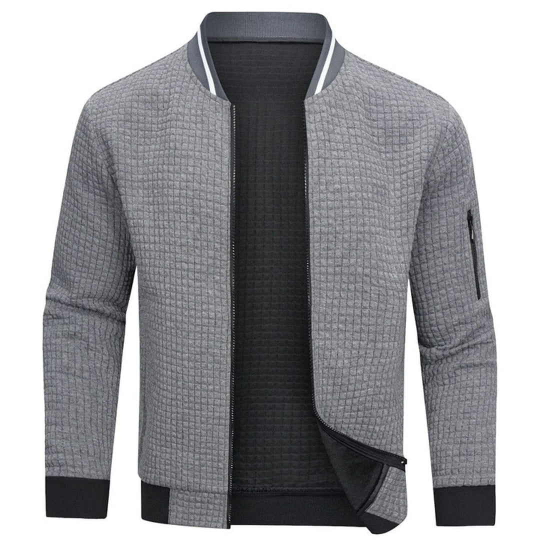 Heren Monochrome Check Bomberjack