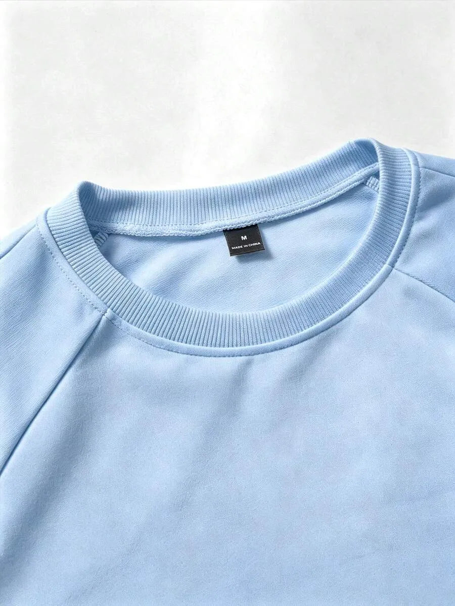 John | Herenshirt met lange mouwen en letterprint