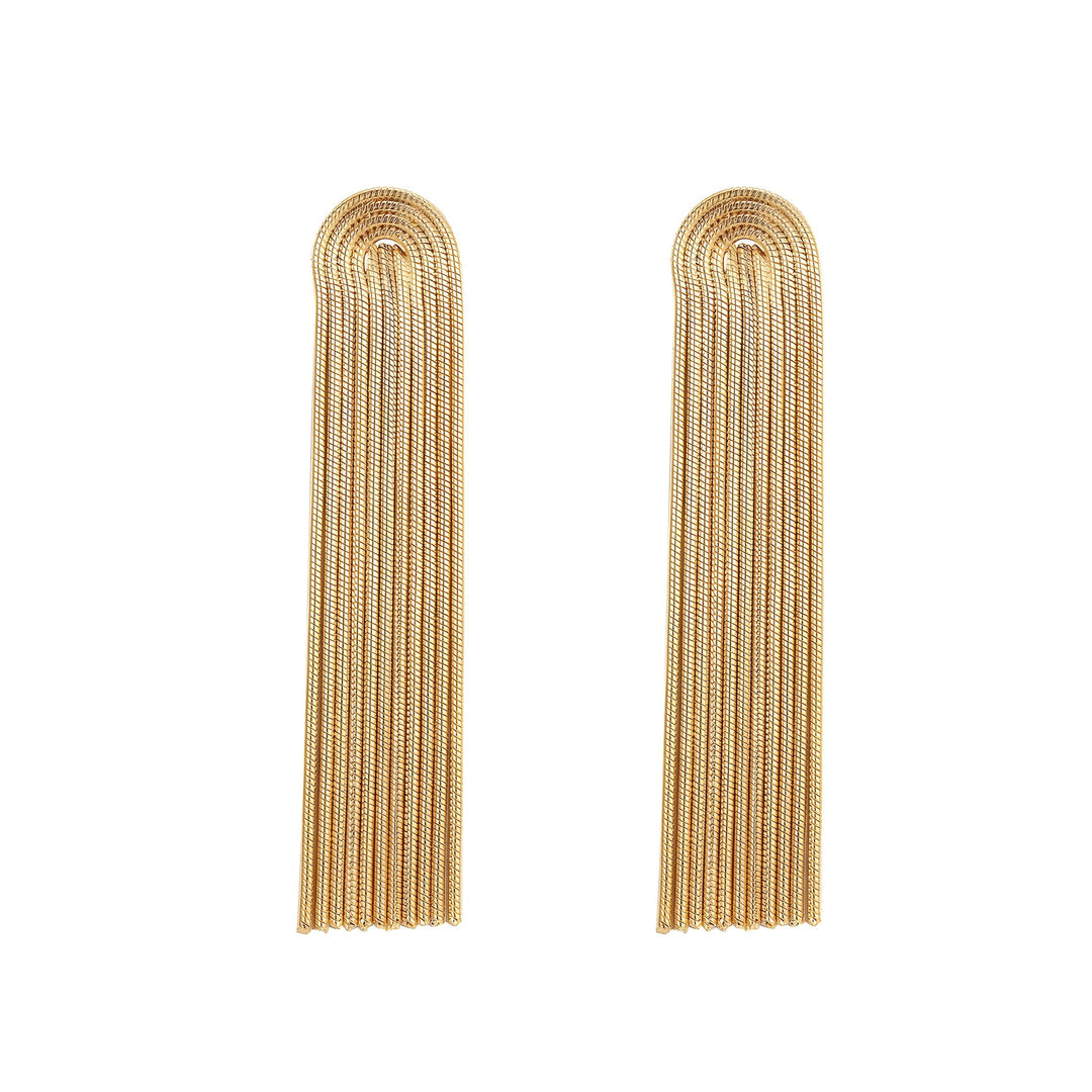 Statement String Oorbellen