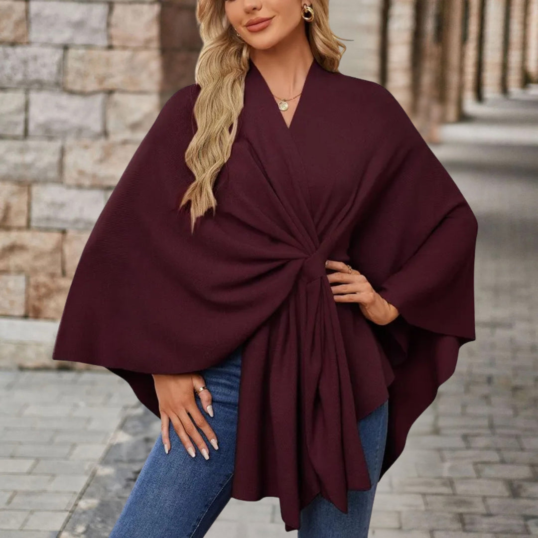 Lia - Stijlvolle Poncho
