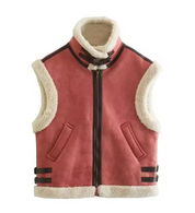 Clinty | Trendy Faux Fur Vest met Teddy Voering – Warm & Modieus