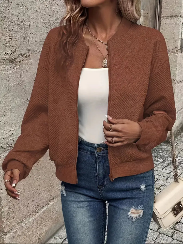 Wilma - Casual Zip-Up Jas