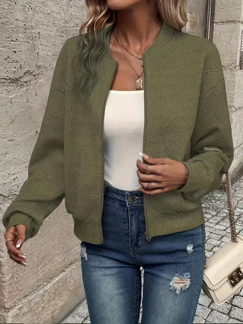 Wilma - Casual Zip-Up Jas