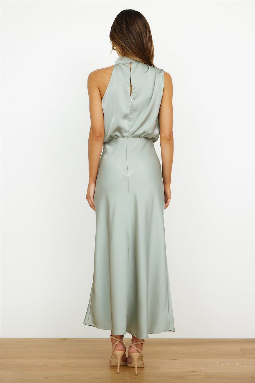 Rosalie | Chique Maxi Jurk Met Moderne Halslijn - Elegant en Vrouwelijk