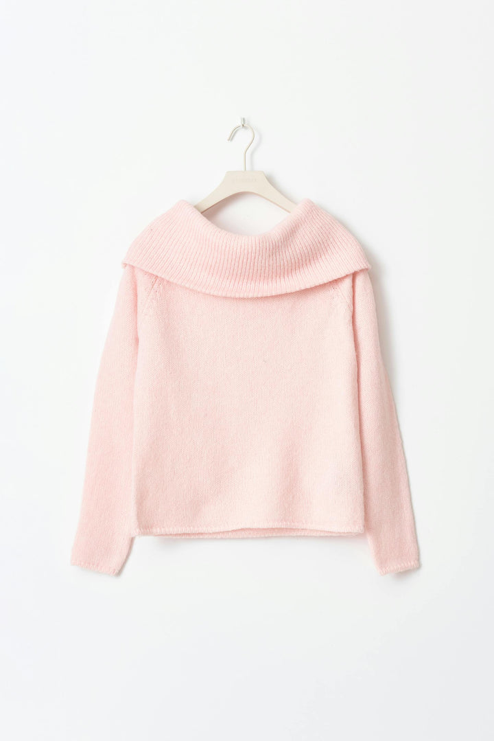 Isabel | Dames trui met off-shoulder en lange mouwen