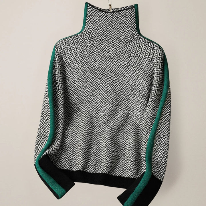 MADISON – MODERN EDGE HIGH-NECK TOP