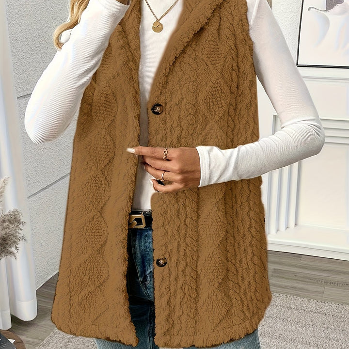 Lorna | Gezellige Gevoerde Mouwloze Vest