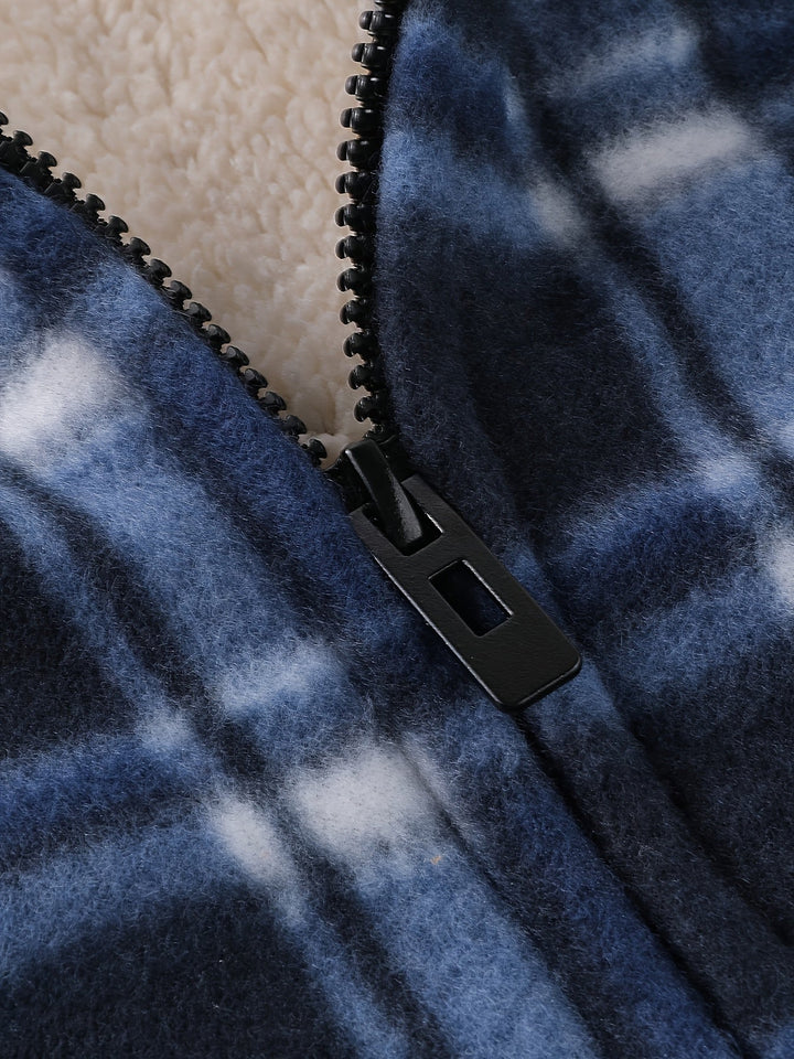 Declan | Gezellige Hooded Zip-Up Jast
