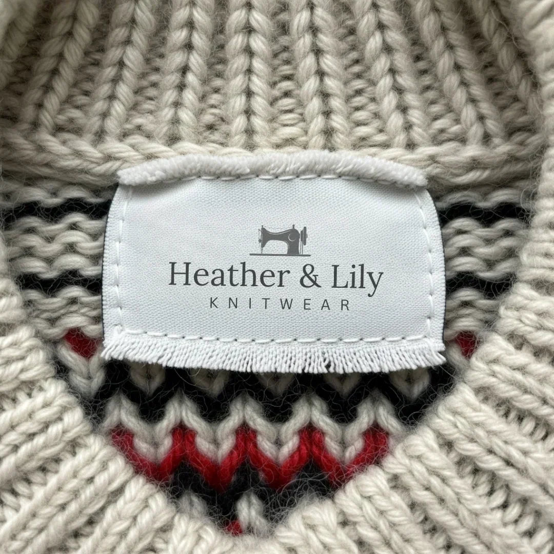 Eva | Vintage IJslandse Cardigan