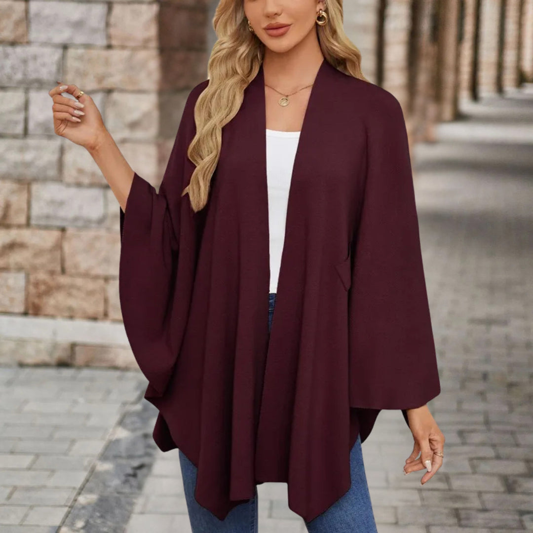 Lia - Stijlvolle Poncho