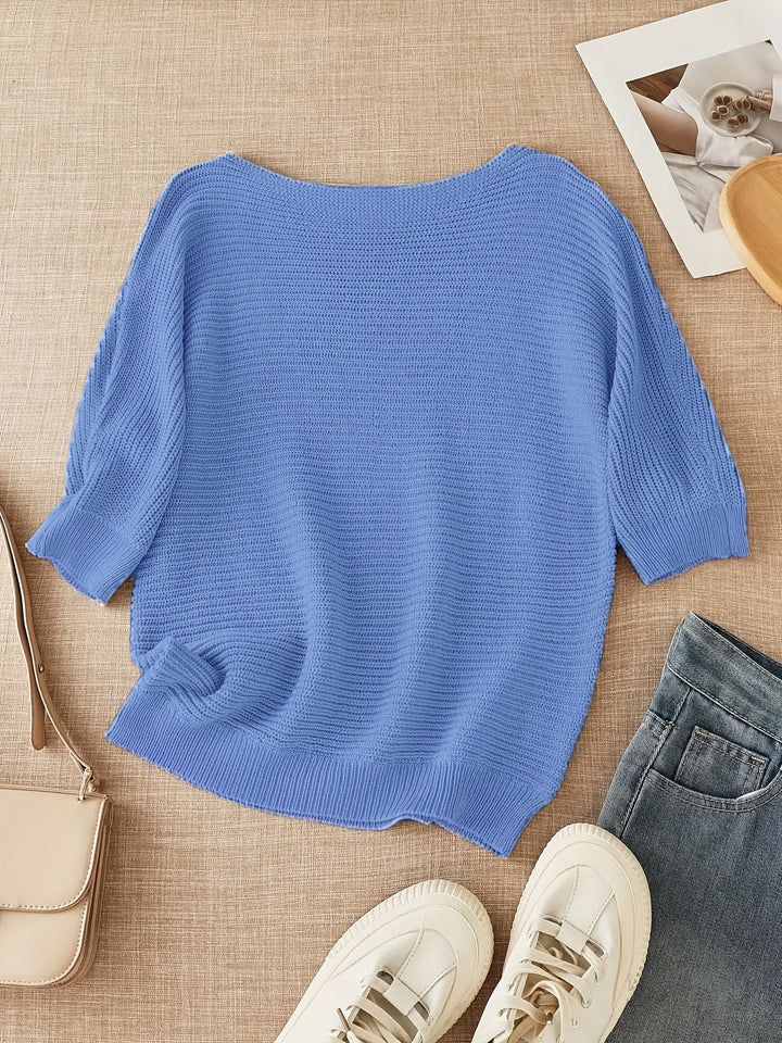 Lena | Relaxed Open-Knit Trui