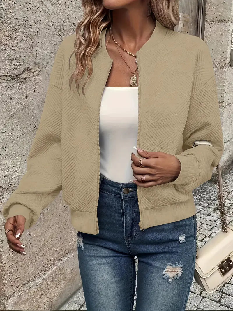 Wilma - Casual Zip-Up Jas