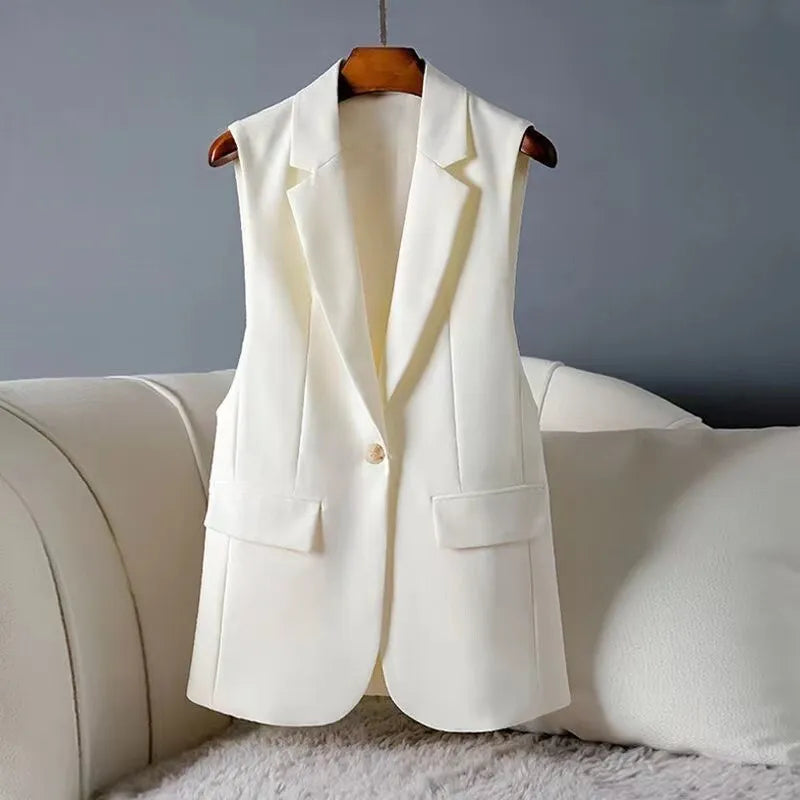 Adelynn | Damesgilet met reverskraag en klepzakken