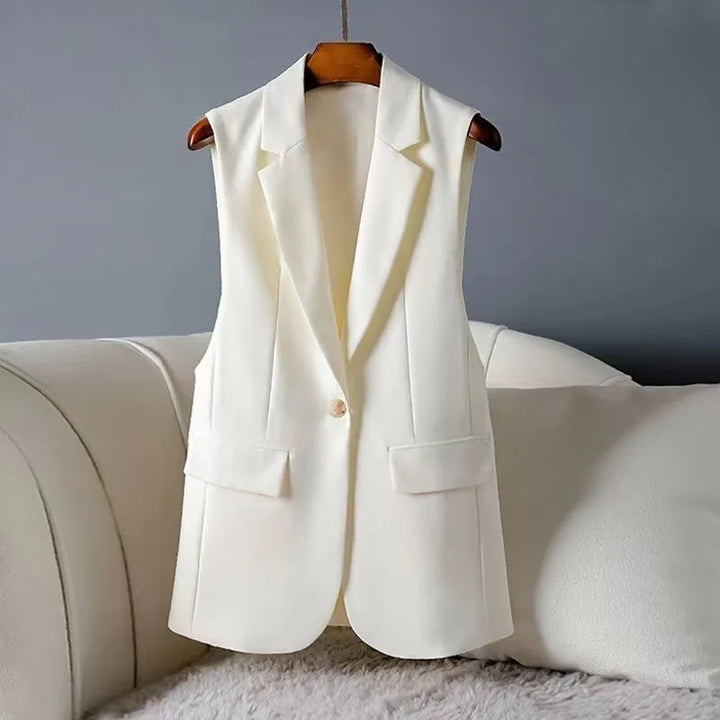 Adelynn | Damesgilet met reverskraag en klepzakken