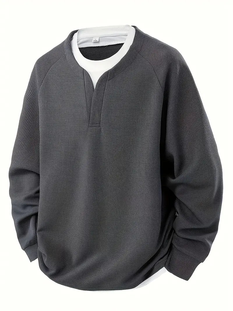 Wilbert - Dagelijkse Lange Mouwen Shirt met Laagjeslook