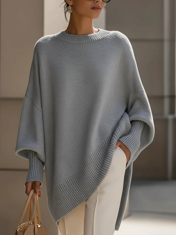 Emma | Verfijnde Gemengde Wol Sweater