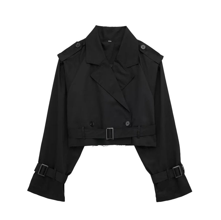 Angie | Dames trenchcoat met ceintuur knoopsluiting