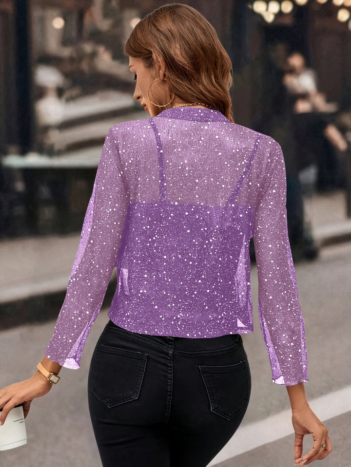 Elaine | Shimmer Cropped Jast