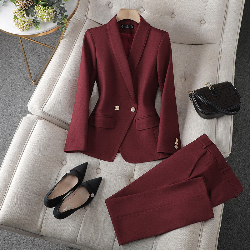 Alessandra | Dames blazer set met blazer en broek