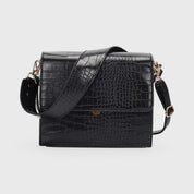 Diek | Compacte Croc Schoudertas - Crossbody