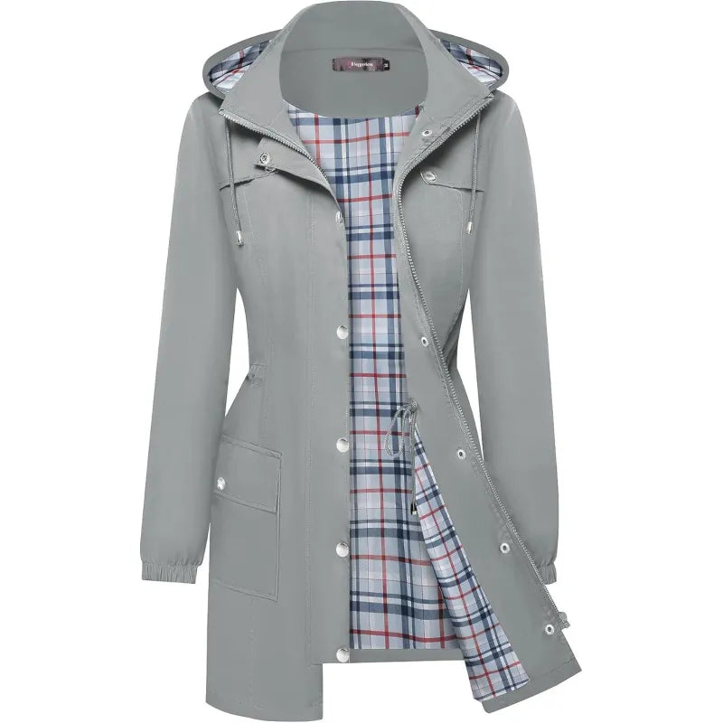 Francesca | Dames jas met capuchon en ritssluiting