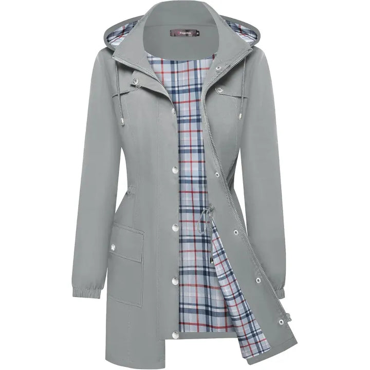 Francesca | Dames jas met capuchon en ritssluiting