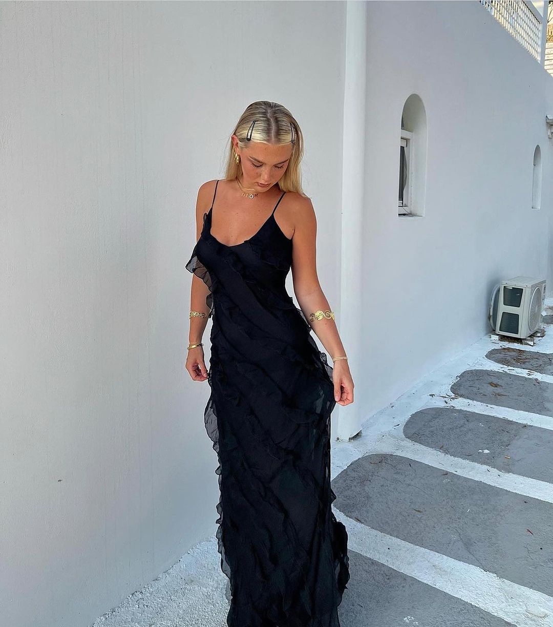 Tullia | Ruffle Jurk Dames – Elegante Zomerjurk