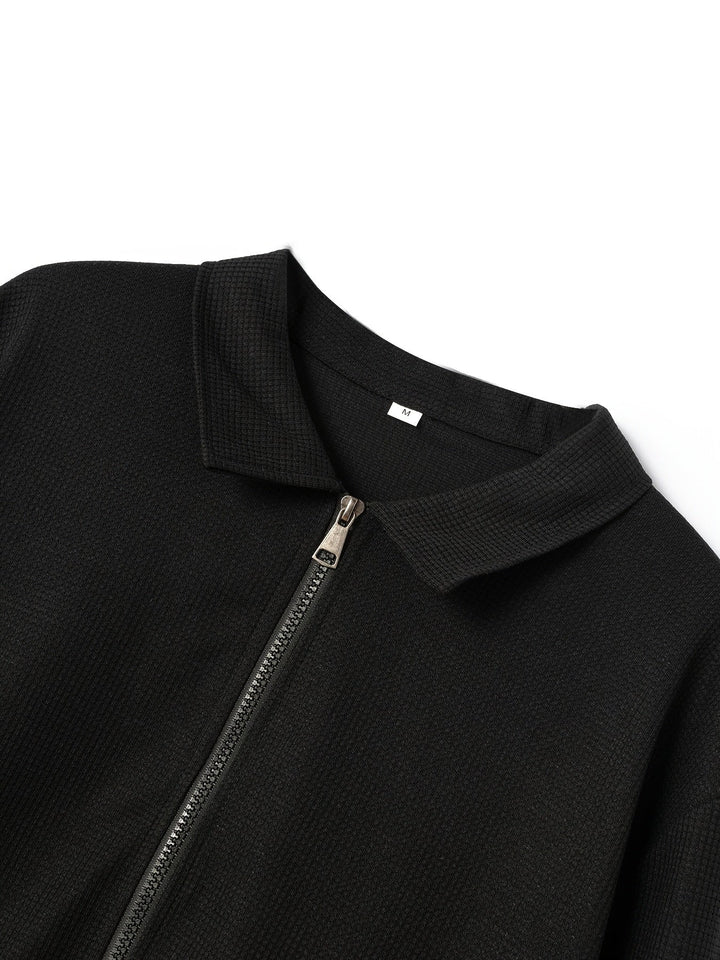 Cameron | Textured Zip Jast