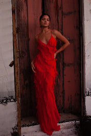 Tullia | Ruffle Jurk Dames – Elegante Zomerjurk
