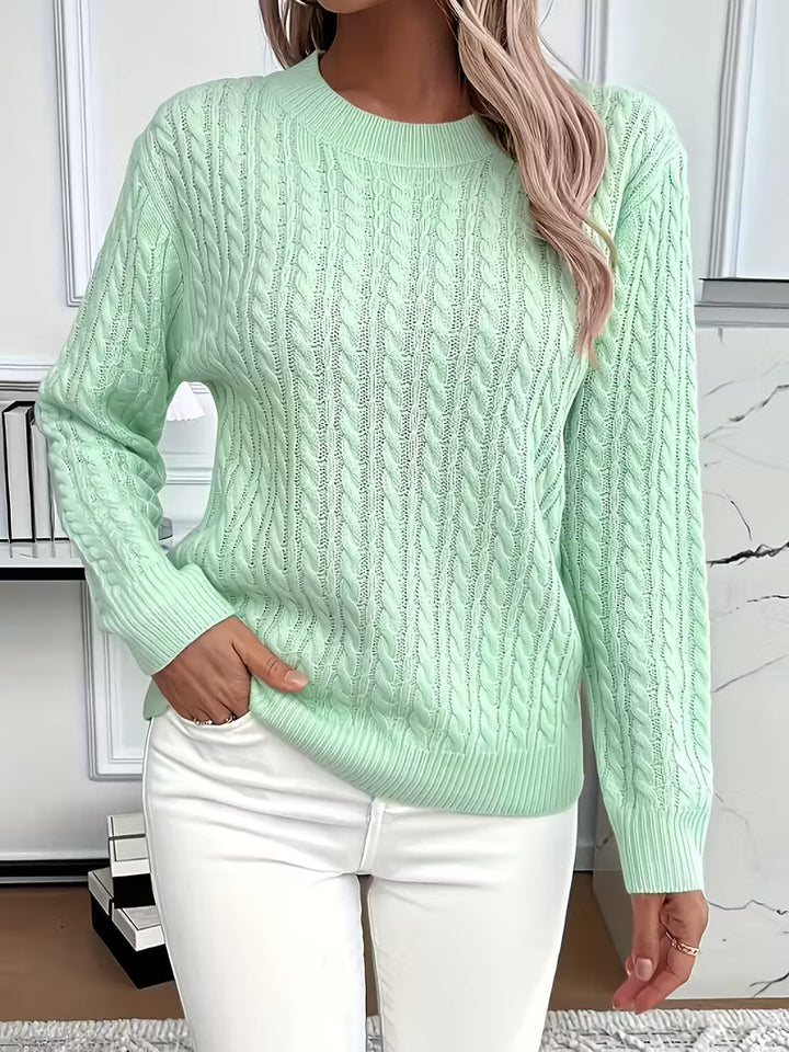 ADRIANA – KABELBREI COZY LANGERMIG TRUI