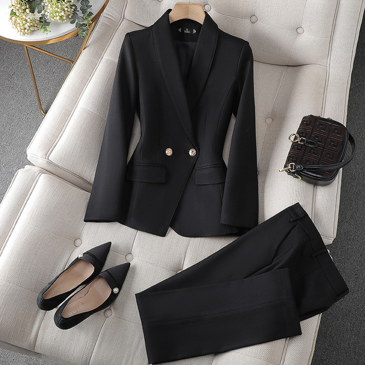 Alessandra | Dames blazer set met blazer en broek