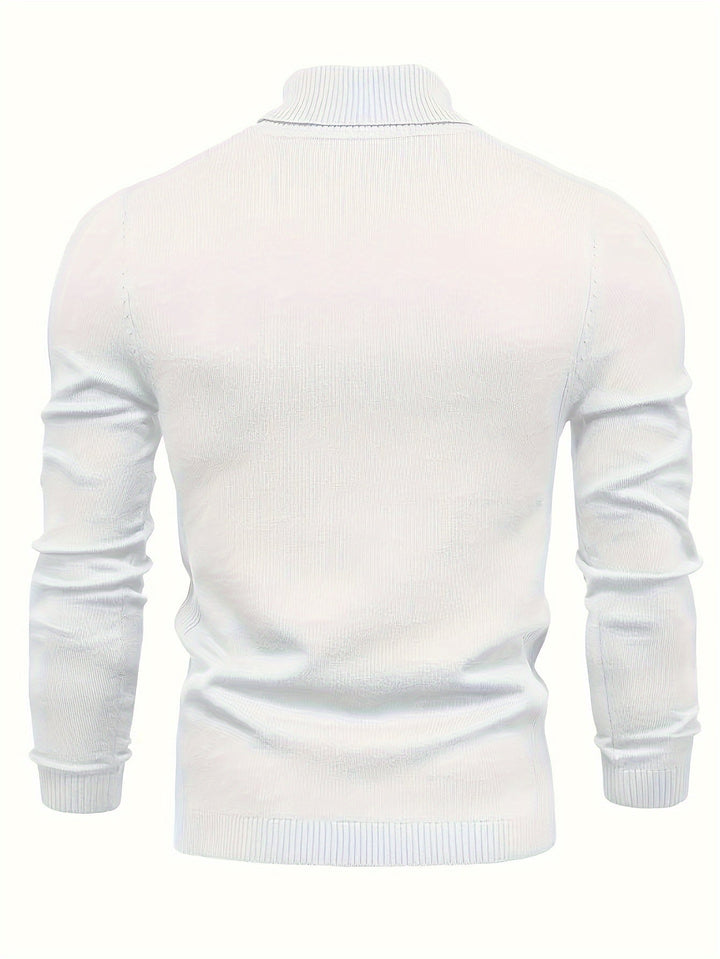 Malcolm | Klassieke Mock-Neck Trui