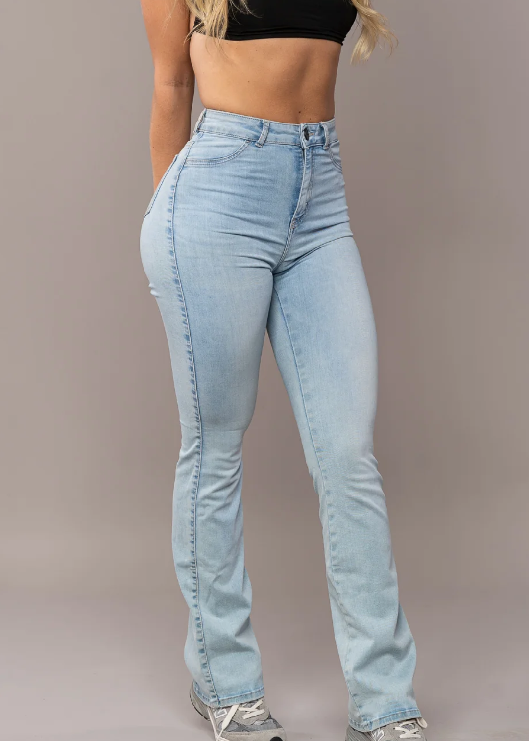 Flared Jeans Dames – Hoge Taille & Stretch Pasvorm