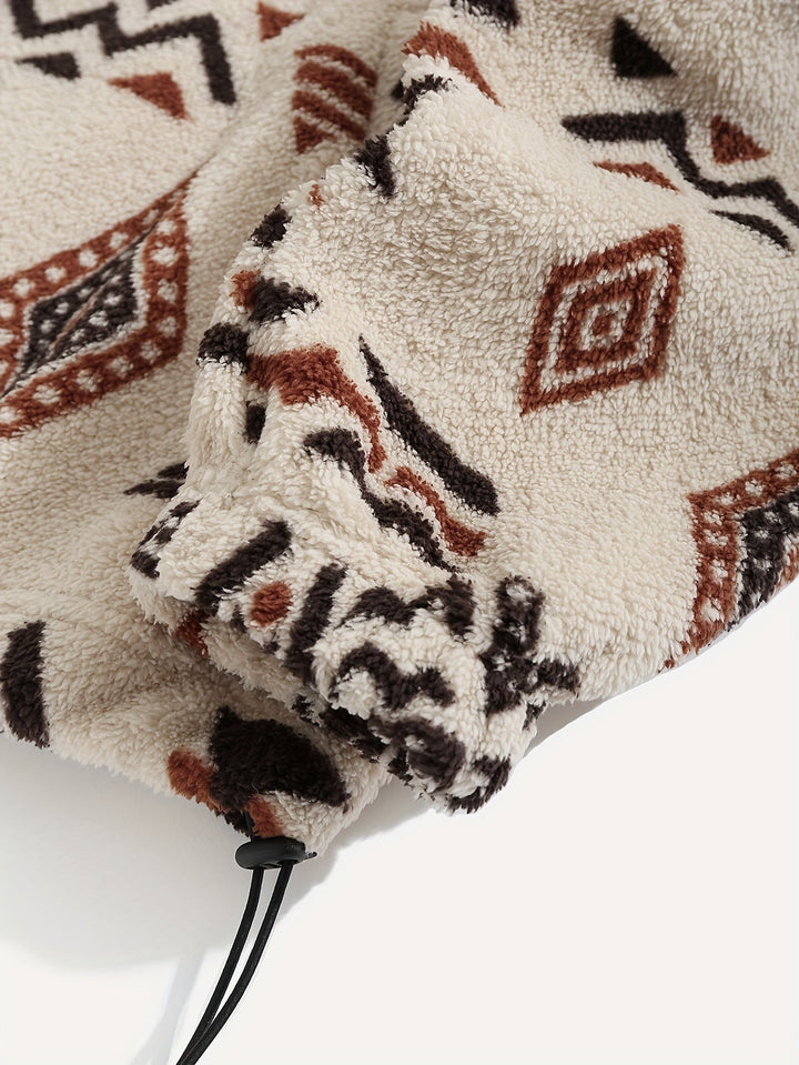 Carmen | Geprinte Zip-Up Jas