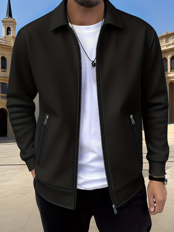 Cameron | Textured Zip Jast