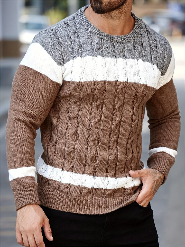 Ethan | Geblokte Breisweater