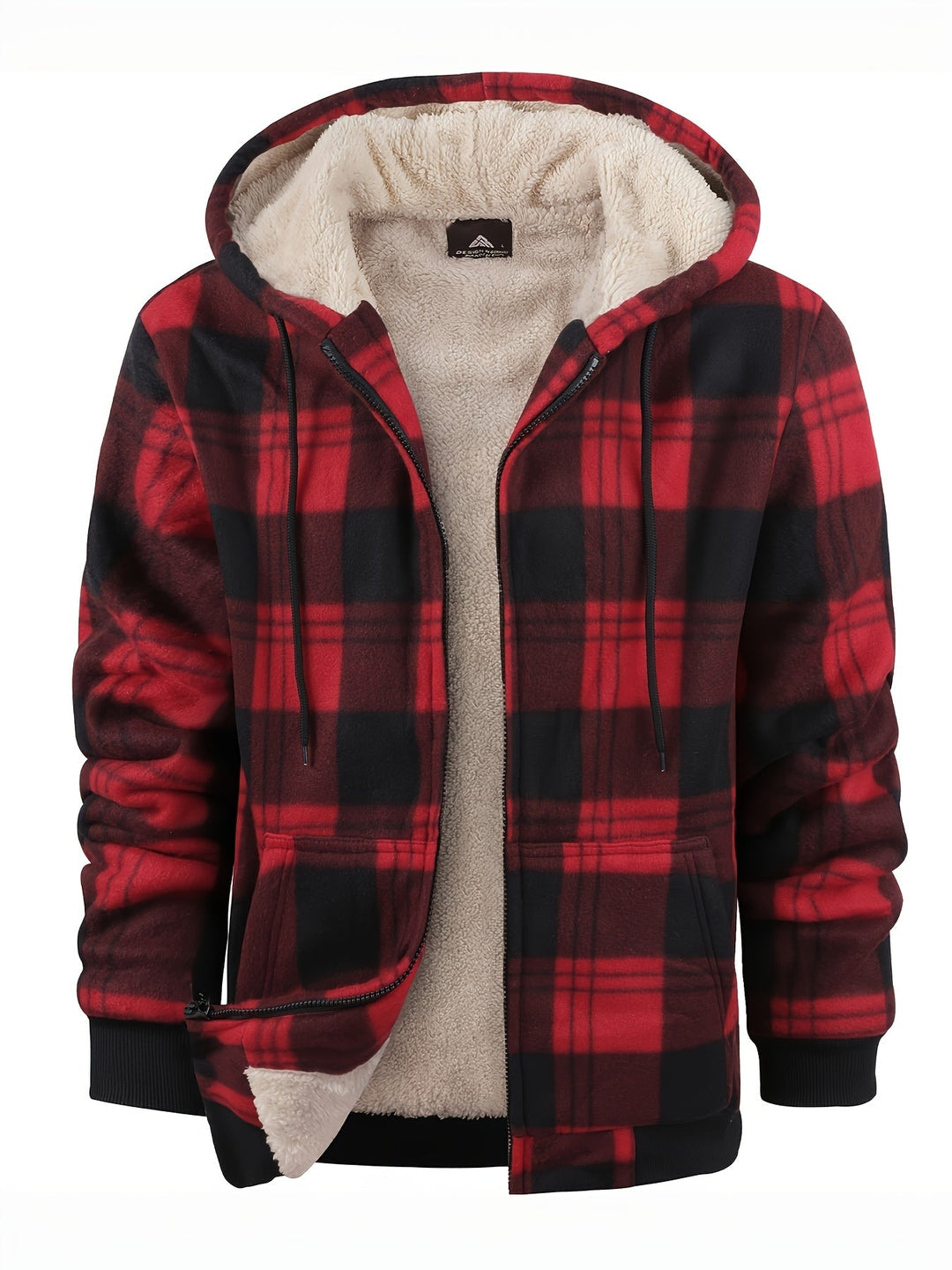 Declan | Gezellige Hooded Zip-Up Jast