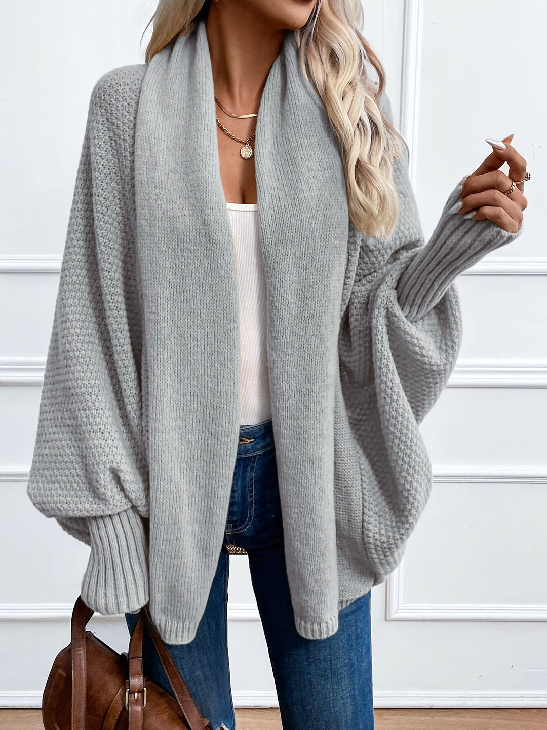 Zinnia - Batwing Gebreide Cardigan