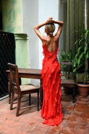 Tullia | Ruffle Jurk Dames – Elegante Zomerjurk