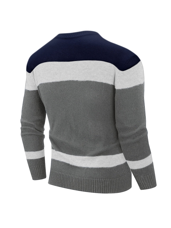 Ethan | Geblokte Breisweater