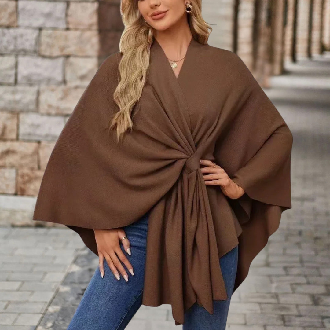 Lia - Stijlvolle Poncho