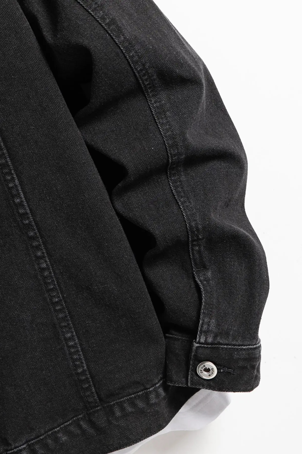 Classic Fit Heren Button-Up Denim Jast